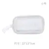 Necessaire Transfronteiriça, Impermeável e Resistente a Manchas, Bolsa de Armazenamento de Cosméticos de Grande Capacidade, Necessaire Portátil Fosca de PVC