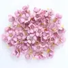 Flores Artificiais Série Roxa, Materiais DIY para Guirlanda de Cabeça de Flor, Flores Artificiais para Arranjo de Cena, Flores Realistas de Alta Qualidade para Casamento