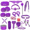 Juguetes sexuales para adultos Jiuai, accesorios SM, juguetes sexuales para parejas, bondage, látigo de cuero, tapón anal, entrenamiento del amor y provocación