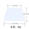 Herramientas de Repostería Transfronterizas Raspador de Plástico Grande 19.5*13cm Raspador Trapezoidal Raspador de Crema para Pasteles Cortador de Masa