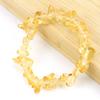 Pulsera de Grava Transfronteriza Amazon Xiyin Cristal Natural Creativo Grava Irregular Cuerda Elástica Pulsera con Cuentas