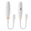 Vibrador Anillo Jiyu con Descarga Eléctrica para Mujeres, Control Remoto vía App, Juguete Sexual Adulto Portátil, Vibrador