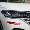 Soprt llama calcomanías para coche personalizadas reflectantes creativas decorativas para rayones de puerta de coche calcomanías para coche eléctrico motocicleta calcomanías