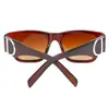 Gafas de Sol Retro Elegantes Modernas Versátiles Forma Cóncava Gafas de Sol Coreanas para Mujer Anti-UV 868 B1038
