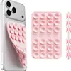 Bestseller transfronteiriço ventosa de silicone dupla face para celular, ventosa de suporte de celular com 48 peças, ventosa adesiva para traseira de celular, adesivo de celular