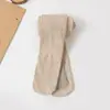 Meia-calça de algodão nova de outono para crianças, leggings de algodão para meninas de primavera e outono, listras finas de algodão, meias de dança antiderrapantes nas solas dos pés