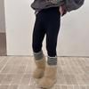 Pantalones para Niña [Forrados de Polar], Niños Gruesos 230g Polar Compuesto Alta Elasticidad Corte Delgado Lana Elástica Leggings