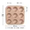 Molde para Hornear Pastel de Plátano Madeleine Molde Antiadherente para Hornear Molde de Concha para Pastel Pan Molde de Concha para Hornear Molde de Plátano
