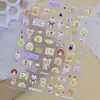 Entra en Retro Japonés Anticuado Muñeca de Tela Dulce Manicura KT Estilo Milenio Gato de Dibujos Animados Pegatinas para Uñas