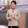 Roupas de limpeza outono e inverno manga comprida roupas de limpeza PA propriedade roupas de trabalho hotel quarto limpador tia limpeza uniforme