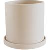 Vasos de Barro para Flores de Cerâmica de Média Temperatura Queimados Simplesmente Podem Ser Coloridos e Pintados por DIY, Absorvem Água e Controlam Raízes, Vasos de Cerâmica Grossa para Plantas Verdes