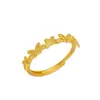 Anillo de Mariposa de Plata Pura S925 Flor de Amor Mariposa Tridimensional Nuevo Estilo Chino Diseño de Nicho Anillo Versátil Ajustable de Gama Alta