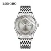 Longbo nuevo reloj para hombre de negocios de lujo moderno de moda pulsera de muñeca venta directa de fábrica 83812