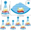 Decoração de Festa Oktoberfest Transfronteiriça 2025 Chapéu de Papel Chapéu de Festa para Fantasia Oktoberfest Venda por Atacado Personalização