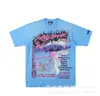 Comercio Transfronterizo Estilo Verano Marca Americana de Moda Hell Hell Star Camiseta de Manga Corta Holgada para Parejas Hombres y Mujeres