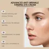 Zyvarn Creme para Olhos Hidratante Suave Textura para Olhos Hidratante Pele Macia e Delicada ao Redor dos Olhos Cuidado Diário Creme para Olhos com Massagem