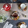 2025 Nuevo Plato de Cena Occidental de Porcelana Fina Serie Leopardo de Emma Plato para Filete de 8 pulgadas Plato de Plato de 10 pulgadas Venta al por Mayor