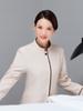 Roupa de trabalho da camareira de hotel, roupas femininas de manga comprida para outono e inverno, roupas de limpeza de propriedade comunitária de hotel