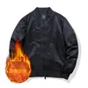 Chaqueta de Hombre Otoño Chaqueta Bomber Chaqueta de Béisbol Fuerza Aérea Hombre Talla Grande Chaqueta de Trabajo Manga Larga Elegante