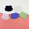Cor Sólida PVC Borracha Macia Desenho Animado Gato Kt Suporte Airbag Celular Suporte Preguiçoso Capa de Celular Patch de Joia Versátil DIY