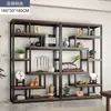 Nuevo estante Bogu estilo chino, estante para sala de té, vitrina para té, madera no maciza, pared completa, sala de estar, moderno, simple, estante para adornos