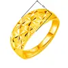 Estilo Coreano Venta Caliente Arena Brillante Anillo Abierto Esmaltado Agresivo Personalizado Dedo Índice Único Anillo para Hombres Chapado en Platino Anillo
