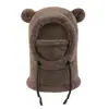 Gorros para Niños y Niñas en Otoño e Invierno, Gorros Cálidos y Lindos a Prueba de Orejas y Frío, Bufandas para el Cuello, Mascarillas Integradas para la Cara, Mascarillas para Niños