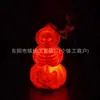 Linterna de Calabaza LED de Esqueleto de Halloween Decoraciones para Fiesta del Festival de Fantasmas Atrezzo para Montaje de Escena de Ambiente