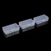 Caja de plástico transparente y portátil, caja vacía de PP, adecuada para almacenar ferretería, juguetes, accesorios y empaques de toallas de papel