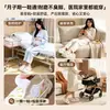 Zapatos postparto para verano, estilo fino con talón cubierto, nuevo modelo 2026, pantuflas de algodón antideslizantes para casa en interiores para mujeres postparto en septiembre y octubre