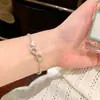 Pulsera Nueva Moda Transfronteriza Europea y Americana, Pulsera de Combinación Trendy Número 8 Corazón, Pulsera de Aleación Figura de Ocho Grande
