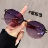 Óculos de Sol Marrons para Mulheres, Estilo de Luxo, Adequados para Rostos Pequenos, Óculos Especiais para Miopia, Novo Modelo 2026, Proteção UV