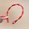 Aro de Pelo Espiral Retro para Mujer 2025 Primavera y Verano Nuevo Diseño de Nicho Diadema de Presión para Lavar el Cabello Cara Cabeza Pasador de Gama Alta