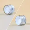 Frasco Plástico de Boca Larga para Animais de Estimação para Embalagem de Produto de Skincare, Pote de Creme 30g, Frasco Dosador de Creme Removedor de Maquiagem 50ml