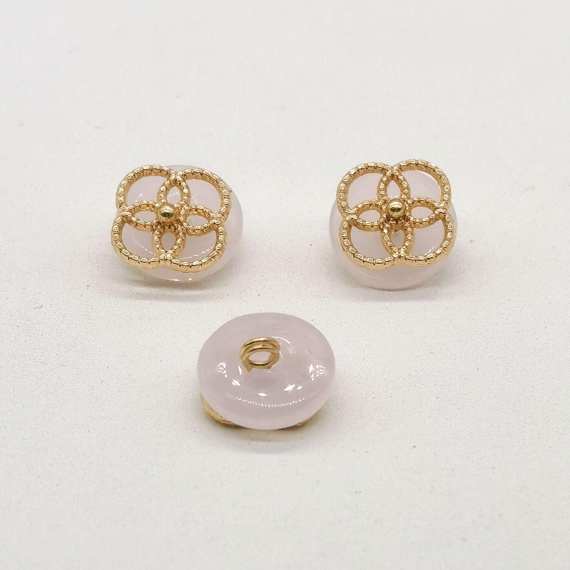 平安扣花托12mm