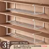 Zapatero Hogar Gabinete de Zapatos Estante en Capas Soporte para Zapatos Estante de Almacenamiento Colgante Debajo Organizador de Zapatos Compartimento de Almacenamiento Dios