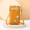 Cartera de Monedas Portátil Multiusos Transfronteriza para Mujer, se Puede Llevar al Hombro y Cruzada, Bolso para Teléfono Móvil de Gran Capacidad con Múltiples Compartimentos, Portatarjetas
