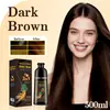 Fornecimento Exclusivo Transfronteiriço de Tintura de Cabelo: Cor Preta Que Não Desbota, Cobre Cabelos Brancos, Um Tubo de Tinta de Cabelo Espuma Preta à Base de Plantas para Uso Doméstico