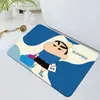 Alfombrilla de Diatomeas Dibujo Animado Xiaoxin para Baño Absorbente Antideslizante Felpudo para WC Secado Rápido Resistente a la Suciedad Alfombrilla de Piso para WC