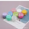 Frasco de cera colorida para cabelo 30g, frasco de batom, frasco de creme para as mãos, frasco refil de máscara facial 30ml, caixa de pó