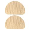 Pegatinas antideslizantes para suelas de zapatos de tacón alto, alfombrilla antideslizante resistente al desgaste con absorción de sonido y ondulación de agua, pegatinas protectoras autoadhesivas que absorben los impactos para la suela.