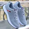 Zapatos de Otoño para Hombre Cómodos Transpirables Flyknit Zapatos de Hombre Estudiante Sencillos de Suela Plana Zapatos para Correr Comercio Exterior Casual Zapatos Deportivos Hombre
