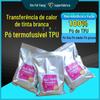 Guangzhou xinfeiyang pó médio pó fino pó grosso vários fornecimento tinta branca hot melt pó para hot stamping