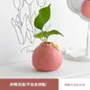 Jarrón de Cerámica Frutal Creativo con Flores Secas Pequeñas, Adorno de Decoración para el Hogar, Arreglo Floral para Mueble de TV de Sala de Estar, Recipiente Decorativo Floral Estilo Chino