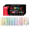 Conjunto de Canetas Marcadoras Acrílicas Líquidas Ponta Macia Reta Transfronteiriço DIY Arte Graffiti Pintura Caneta Aquarela Caneta Marcadora à Base de Água