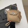 Casual Retro Simple 2025 Primavera Nueva Moda Diseño Nicho Bolso de Hombro Cruzado para Mujer Bolso Cuadrado Pequeño