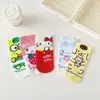 Calcetines Nuevos de Comercio Exterior, Calcetines Lindos de Dibujos Animados, Calcetines Casuales Estilo Coreano para Mujer, Calcetines Cortos de Corte Bajo Labubu al por Mayor