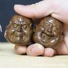 Agarwood Vietnamita Nogueira Peça de Mão Brinquedo Escultura em Madeira Masculina Bola de Saúde Artesanato Handebol de Madeira Suprimento ao Vivo