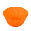 Molde de Silicona de Grado Alimenticio para Pastel Molde para Gelatina Redondo Molde para Magdalenas en Forma de Corazón Molde para Pastel de Pudín diy Molde para Galletas