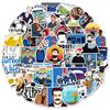 Adesivos de Grafite Transfronteiriços Infantis Amazon Aliexpress Adesivos Frescos Pequenos Adesivos Infantis Fofos